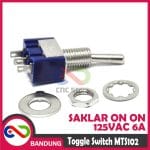 TOGGLE SWITCH MTS-102 125V/3A 250V SAKLAR ON ON 3 KAKI