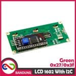 LCD 1602 16X2 CHARACTER GREEN HIJAU BACKLIGHT+ I2C SERIAL INTERFACE ADAPTER MODULE - Image 4