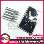 SOLDER TOOLS 936 60W ADJUSTABLE TEMPERATURE CONTROL SET 2 PLUS MATA SOLDER - Image 4