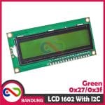 LCD 1602 16X2 CHARACTER GREEN HIJAU BACKLIGHT+ I2C SERIAL INTERFACE ADAPTER MODULE - Image 5