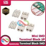 MINI SMD TERMINAL BLOCK 2 LOBANG WIRE TO BOARD SOLDERING CABLE TO PCB
