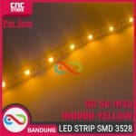 Lampu LED Strip SMD 3528 Kuning DC 5V – Single Colour IP33 (Indoor Only) per 5cm - Image 5