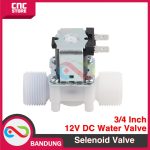 SELENOID VALVE KRAN AIR ELECTRIK DC 12V 3/4 INCH 3/4 IN MESIN CUCI - Image 4