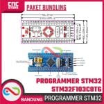 Paket Bundling Programmer STM32 STM32F103C8T6 + Kabel Mini USB untuk Proyek Arduino - Image 2