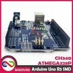 ARDUINO UNO R3 ATMEGA328P SMD CH340 COMPATIBLE BOARD TANPA KABEL - Image 3