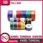 KABEL JUMPER TUNGGAL AWG30 YELLOW KUNING FOR BREADBOARD PER SATU ROLL - Image 4
