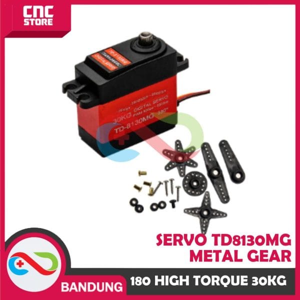 MOTOR SERVO TD8130MG METAL GEAR 180 HIGH TORQUE 30KG TIANKONGRC FOR RC