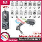 Adaptor dengan Jack 3.5mm khusus untuk Bor Mini Drill 12VDC jack audio - Image 5