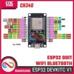ESP32 ESP-32 DOIT WIFI BLUETOOTH IOT ESP32S DEVELOPMENT BOARD CH340 TYPE-C - Image 3