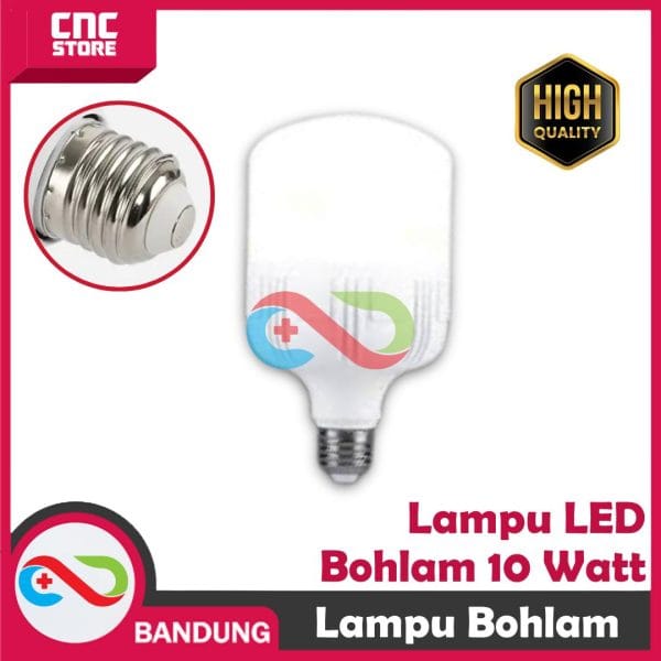 LAMPU BOHLAM LED JUMBO TERMURAH 5W 10W 15W 20 30W AWET SUPER TERANG - 10W