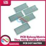 PCB DOT MATRIX THRU HOLE DOUBLE LAYER 3X7CM 3*7CM - Image 4