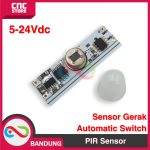 AUTOMATIC SWITCH OTOMATIS LED SENSOR GERAK PIR 5 24V PIR DELAY 20S - Image 3