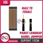 Paket Lengkap Kabel Jumper Dupont 15CM untuk Breadboard - Image 7