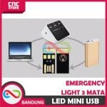 LED MINI USB LAMPU MALAM KEYBOARD LAPTOP SENTER EMERGENCY LIGHT 3 MATA - Image 3
