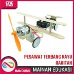 MAINAN EDUKASI PESAWAT TERBANG KAYU RAKITAN STEM DIY - Image 5