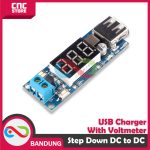 DC-DC 5-40V TO 5V 2A BUCK CONVERTER STEP DOWN USB OUTPUT WITH VOLTMETER - Image 2