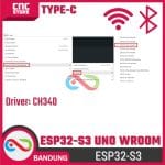ESP32-S3 UNO Development Board N8R2 dan N16R8 – With DevKitC-1 untuk Proyek IoT -WROOM-1-N8R2 - Image 7