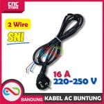 KABEL AC BUNTUNG 2 WIRE SNI 220-250V 16A HIGH QUALITY