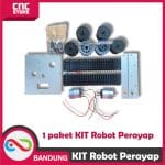 Sasis tangki paduan aluminium sasis robot kendaraan perayap video mobil pintar Henglong - Image 4