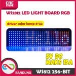 WS2812 built-in 256-bit full-color driver color lamp 8*32 5050 LED light board RGB - Image 3