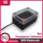 BOX TRANSPARAN BOX TOSO 36 LED 7,5X5X4CM KOTAK ELEKTRONIK BOX ELECTRONIC RANGKAIAN - Image 4