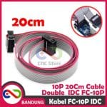 KABEL FC-10P JTAG IDC ISP DOUBLE HEAD MALE TO MALE 20CM ABU