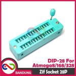 ZIF SOCKET DIP-28 DIP 28P 28 PIN IC UNIVERSAL FOR ATMEGA - Image 2