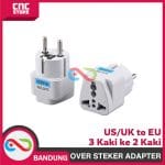 KONVERTER STEKER PLUG OVER CONVERTER COLOKAN 3 KAKI KE 2 KAKI STOP KONTAK - Image 3