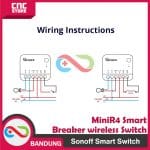 SONOFF SMART SWITCH MINIR4 SMART BREAKER WIRELESS SWITCH SMART HOME - Image 3