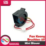 MINI BLOWER FAN KEONG BRUSHLESS 5V COOLING TURBO 4020 40MMx20MM - Image 2