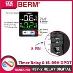 RELAY TIMER DIGITAL/DIGITAL TIMER RELAY H3Y-2 24VDC - DIGITAL H3Y-2 RELAY Delay DIGITAL Timer Relay 0.1S-99H DPDT RELAY - Image 2