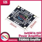PAM8610 DIGITAL POWER AMPLIFIER BOARD 2X15W DUAL CHANNEL STREO CLASS D HIGH POWER - Image 3