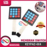 4x4 Matrix Array 16 Key Membrane Switch Keypad – Keypad 16 Tombol untuk Proyek Elektronik