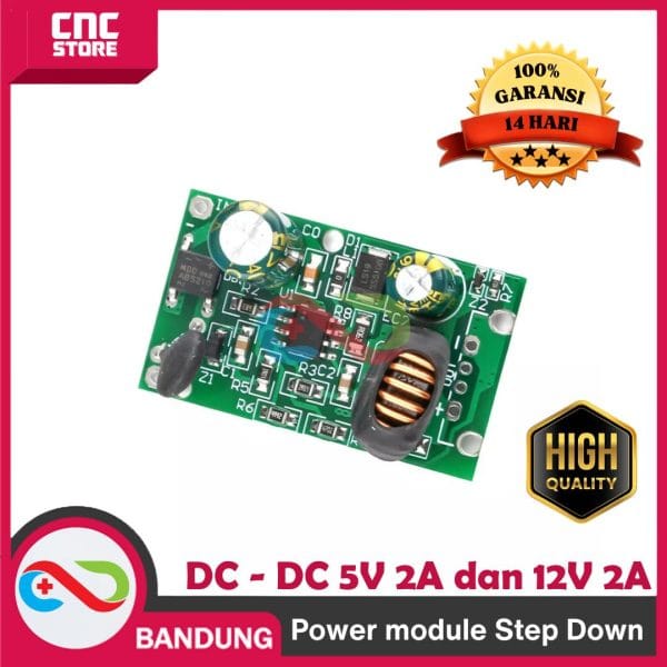 High voltage DC power module 84V72V60V48V24V12V to 12V 2A step-down