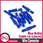 BLUE BULLET WIRE CONNECTOR TERMINAL PLUG CUCUK KABEL QUICK CABLE CRIMP - Image 3