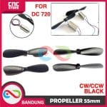 PROPELLER BALING-BALING 55MM 2A 2B BLACK FOR DC 720