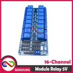 RELAY 5V 16 CHANNEL OUTPUT 250VAC 30VDC 10A WITH OPTOCUPLER MODULE - Image 3