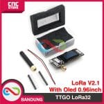 LILYGO TTGO LoRa32 LoRa V2.1 915MHz 433MHz ESP32 OLED 0.96 WIFI BLE-433mhz - Image 2