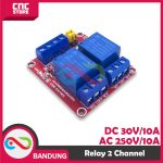 MODULE RELAY 2 CHANNEL 5V AKTIV HIGH ATAU AKTIV LOW DENGAN OPTOCOUPLER - Image 4