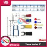 SKUN Y SKUN GARPU CONNECTOR KABEL SV2-4 RED - Image 3