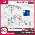 GY-68 BMP180 Module Sensor Temperature Pressure Barometric Suhu dan Tekanan - Image 4