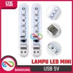 LAMPU LED MINI USB TRANSPARAN 5 MATA RGB COLORFUL - Image 4