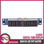 MAX7219 LED DOT MATRIX 8-DIGIT DIGITAL TUBE DISPLAY CONTROL MODULE FOR ARDUINO - Image 5