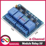 RELAY 5V 4 CHANNEL OUTPUT 250VAC 30VDC 10A WITH OPTOCUPLER MODULE FOR ARDUINO UNO MEGA RASPBERRY PI - Image 3