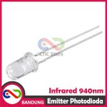 IR INFRARED INFRA RED LED PHOTODIODE EMITTER TRANSMITTER 940NM 5MM - Image 4