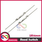 REED SWITCH 2X14MM GLASS MAGNETIC MAGNETRON DETECTOR SAKLAR SENSOR N/O NO - Image 4