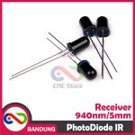 IR INFRARED INFRA RED LED PHOTODIODE RECEIVER PENERIMA 940NM 5MM - Image 5