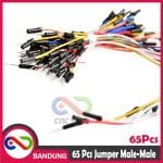 65PCS JUMPER CABLE MALE TO MALE FOR BREADBOARD - Image 4