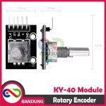 KY-40 ROTARY ENCODER SENSOR MODULE FOR ARDUINO NANO MINI UNO 2560 - Image 5