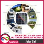 SOLAR CELL 5V 2W 400MA PANEL SURYA OUTDOOR CHARGER MODULE - Image 4